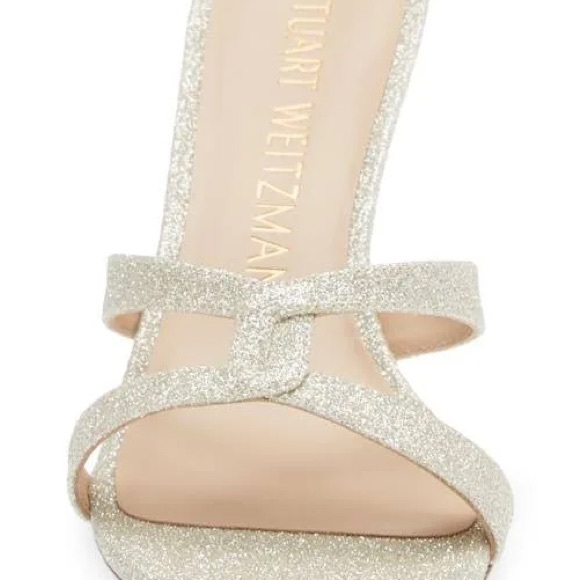 Stuart Weitzman Soiree sleek caged slide  Heels - Picture 4 of 7